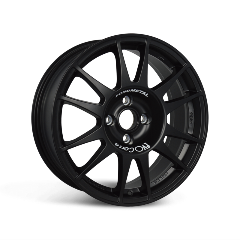 Jante Evo Corse SanremoCorse 17x7" 4x108 ET17, Noir Mat (Peugeot / Citroen)